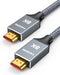 Capshi 25ft 8K 4K@120Hz HDMI Cable 2.1, 48Gbps High Speed Cord for