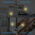 Uiaoiais Night Light for Kids Girls Boys, Abstract American Football LED Night Light Plug into Wall with Dusk to Dawn