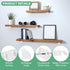 50-Pack 0.78 1.65 M METERXITY L-Shape Corner Brace, x in Nylon Plastic Right Angle Brackets with Screw for Shelves/Wood