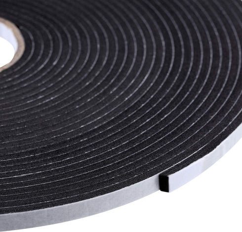 Tatuo Double Sided Foam 1/8 Inch Mounting Adhesive Thick Tape, 3 Rolls (1/4 Inch Wide by 32.8 Feet)