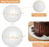 8 10 Inch (2 14 Pack 1/2" Sleek Cake Board Drums & Sizes, Total) | Free Prop Up Tool | Thick Cake Rounds | Sturdy