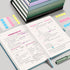 EMSHOI Lined Journal Notebook, 320 Numbered Pages, 100gsm Thick A5 Hardcover for Women Men School Work