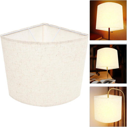 UPKOCH Linen Lampshade for Table and Floor Lamps Versatile Desk Lamp Cover Replacement Decorative Light Shade