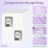 Sooez 100 Envelopes Money Saving Challenge, Savings Challenges Book with 100 Pocket Pre-number, Reusable Tracker,