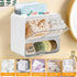 Qivine Tampon Holder for Bathroom Wall, Feminine Product Organizer Wall Mounted Tampon Dispenser, Pad Dispenser Wall