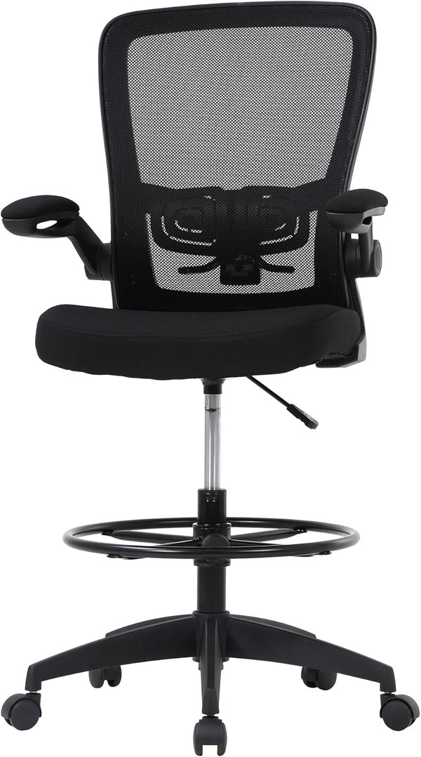 PayLessHere Ergonomic Drafting Chair Tall Office Chair High Adjustable Standing Desk Chair with