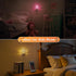8-Color 1 Pack L LOHAS LED Night Lights for Kids, Acrylic Carved Castle Design, Changing, Dusk to Dawn Sensor, Plug