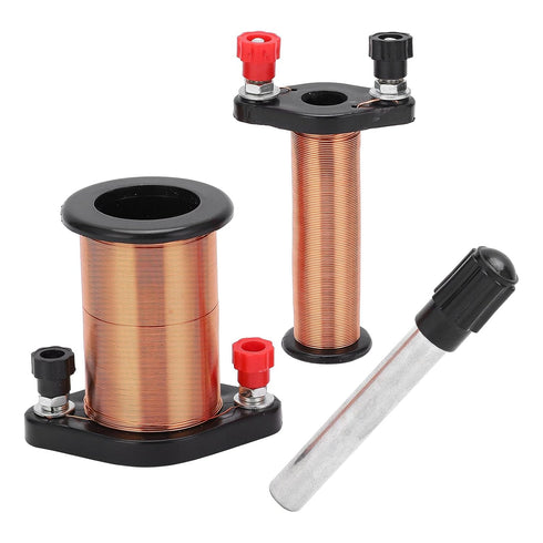 Electromagnetic Induction Coil, Induction Coil Electromagnet Kit for Teaching Lenz's Law in Laboratory
