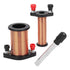 Electromagnetic Induction Coil, Induction Coil Electromagnet Kit for Teaching Lenz's Law in Laboratory