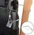 PUSNMI 2mm 12inch 10 Packs Stainless Steel Cable with Loops, Vinyl Coated Wire Rope Lanyard Lock Security Chains