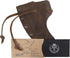 Handmade Axe Head Sheath with String, Full Grain Leather Protector Case, Blade Safety Sleeve, Bourbon Brown Camping
