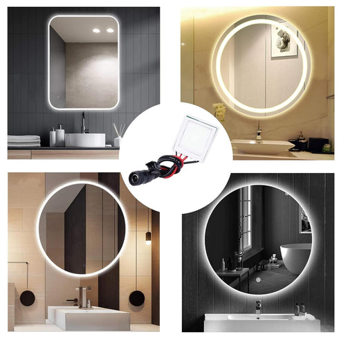 LDCRE IP67 Dimmable Dimmer 12V 3A 12V Dimmer Waterproof Bathroom Swicth LED Touch Sensor Touch Sensor Switch Touch