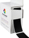ChromaLabel 1 x 3 Inch Permanent Color Code Rectangle Labels, 100 Stickers per Dispenser Box, Black