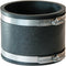 Fernco P1056-44 Flexible PVC Pipe Coupling, Cast Iron, Plastic or Steel