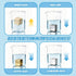 4 Set 20mm/0.78 Inch Pcs Density Cubes Copper, Iron, Aluminum and Wood, Density Metal Block Cube for Physics Science