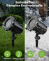 ECOHDT 8 Brighter Christmas Projector Lights Outdoor, Laser Light Projector with Remote, Patterns Light Show Holiday