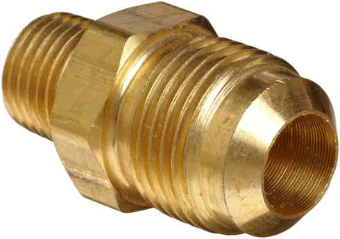 Anderson Metals 54048-1212 Brass Tube Fitting, Half-Union, 3/4" Flare x 3/4" Male Pipe