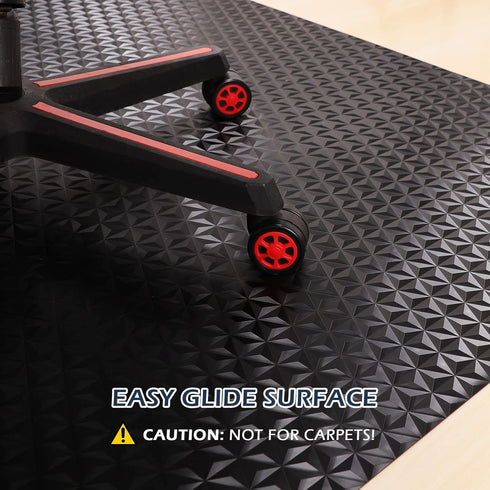 63" 51" SALLOUS Chair Mat for Hard Floor, x Office Chair Mat for Hardwood Floor, Multi-Purpose Hard Floor Protector