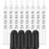 Glass Liquid Droppers, 1 ml Essential Oil Dropper Pipette Calibrated Glass Stain Dropper for Essential Oil Makeup Art Liquid Plant with Kraft Boxes (40)