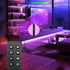 Wio-Mio Dimmer 3000K-6000K, Floor Lamps, RGB Color Changing Bright LED Floor Lamp with Stepless Adjustable Smart Remote