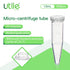 500pcs of 1.5ml Microcentrifuge Tubes, PP Material, Autoclavable Microcentrifuge Tubes, with Graduation and Frosted Writing Area, 4610.1817.500.