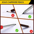 Outus Solid Carpenter Pencil with Sharpener, Mechanical Pencils for Wood Flooring Marker, Carpenters Drawing