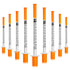CAILOS 1ml 30 Gauge Syringes, 1cc 5/16 Inch Lab Disposable Supplies for Refilling or Dispensing, Pack of 20