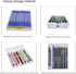 FASTRYF 8Pack Craft Organizers and Storage, Pencil, Crayon, Marker, Pen Organizer, Pen Holder, Pen Tray Storage