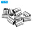 PATIKIL Thread Adapters Sleeve Reducing Nut, 10 Pcs M10*1.5 Male to M8*1.25 Female Repairing Insert Nut Screw Reducer.