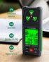TESMEN EMF Meter, Hound-200 EMF Detector: 3-in-1 Portable Electromagnetic Field Radiation Detector for EF, RF, MF, WiFi