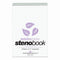 Roaring Spring Enviroshades Recycled Steno Book, Pack of 4, Orchid, 6" x 9"
