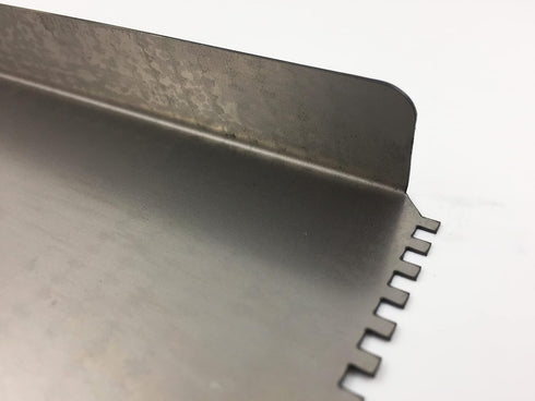 1/8 Square Notch Trowel for Epoxy, Masonry, Tile, and More! Lightweight Hand Trowel is Reusable and Easy to Clean for Epoxy Projects and Home Improvement!