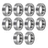 uxcell 10pcs MR117ZZ Miniature Deep Groove Ball Bearings 7x11x3mm for Electric Motor, Home Appliances