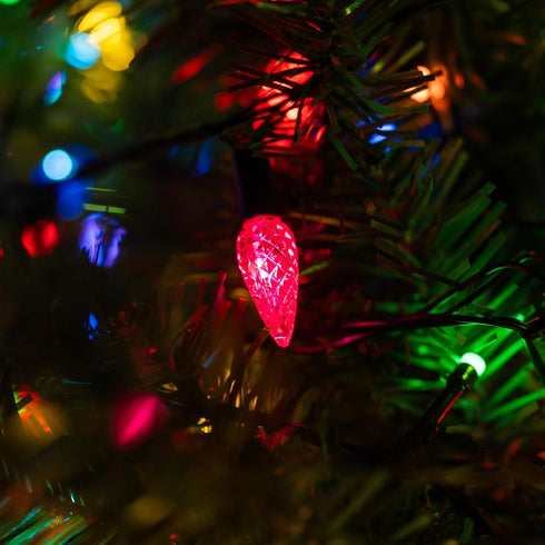 C6 200 66 8 TW SHINE Christmas String Lights, LED FT, Modes, Waterproof, Connectable, Multicolor