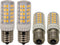 E17 LED Bulb Microwave Oven Light, 60W Incandescent Equivalent, Warm White Appliance Light, 4 Pack for Dryer and Range