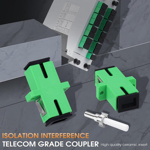 116 Cassette SCAPC PLC Fiber Optic Splitter Optic Fiber Splitter for Home Wiring, LANs and Distribution Boxes
