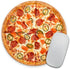pingpi I Love Pizza Circle Mouse Pad, Rubber Mousepad, Funny Coworker Teacher Present