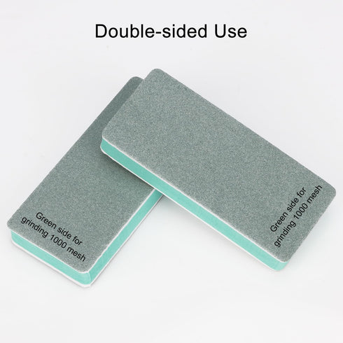 stonylab Double Sides Electrode Polishing Pad, Buffer Sanding Pad for Electrochemical Experiment Lab Research,