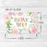 Hadley Designs 24 Floral Thank You Cards with Envelopes - Bulk Wedding Appreciation Notes Set for Graduation, Bridal
