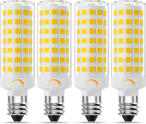 E11 LED Bulb Dimmable,JDE11 120V 75W Halogen Candelabra Bulbs Equivalent,T3 T4 Mini