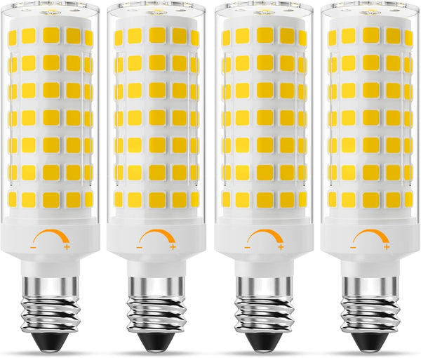 E11 LED Bulb Dimmable,JDE11 120V 75W Halogen Candelabra Bulbs Equivalent,T3 T4 Mini