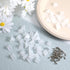 Piriuuo 50 50 5-6mm Pcs Led Light Clips, Rope Light Clips Waterproof Led Strip Mounting Clip Indoor LEDs Strip Lights