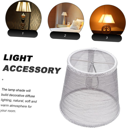 2pcs UPKOCH Cloth Lampshade Creative Light Shade for Ceiling Wall and Floor Lamps Design for Warm and Mood Lighting