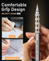 Nicpro Blocky Gear 0.3 mm Mechanical Pencils Set with Case, Metal Pencil, Lead Refills, Eraser for Drawing
