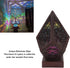 LEEZAD LED Star Projector, Colorful Retro Bohemian Wooden Star Sky Floor Projection Lamp, Night Light Projector