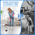400RPM/Mins, 9 IPX7 Electric Spin Scrubber with Power LCD Display, Cordless Bathroom Cleaning Brush with Adjustable