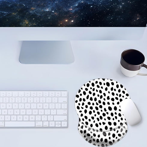Boutilon Non-Slip Ergonomic Mouse Pad - Gel Wrist Rest Support, Gaming Mouse Pad 8.7 x 7.5 inches for Computer