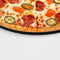 pingpi I Love Pizza Circle Mouse Pad, Rubber Mousepad, Funny Coworker Teacher Present