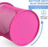 Tamaki Pen Holder Cup for Desk, Wire Mesh Pencil Cup Holder for Office Pen Organizer (Pink)