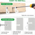 20Pcs SELEWARE White Q-Hanger Hooks for Outdoor String Lights, Screw-in Christmas Light Hooks for Hanging Patio, Fairy
